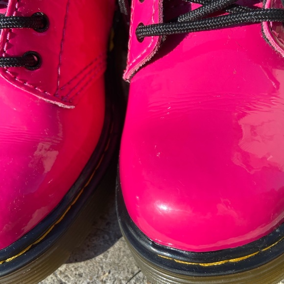 Hot Pink Dr Martens 1460 SOLD OUT ONLINE! - Picture 2 of 7